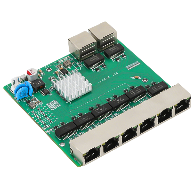 LX-SG801 8口千兆交换机模块