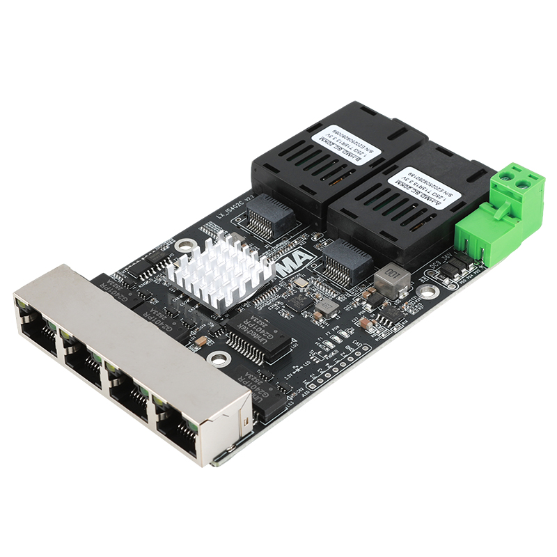 LX-IS0402C 矿用千兆两光四电模块