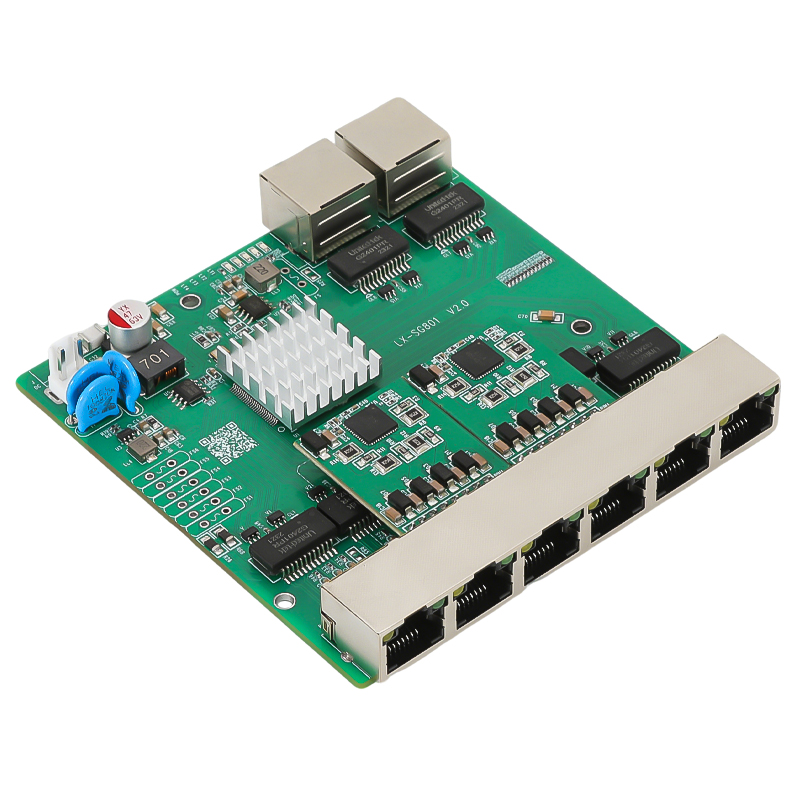 8口千兆交换机模块