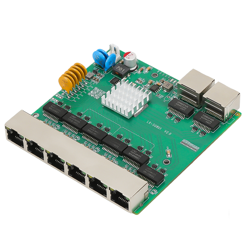 8口千兆交换机模块