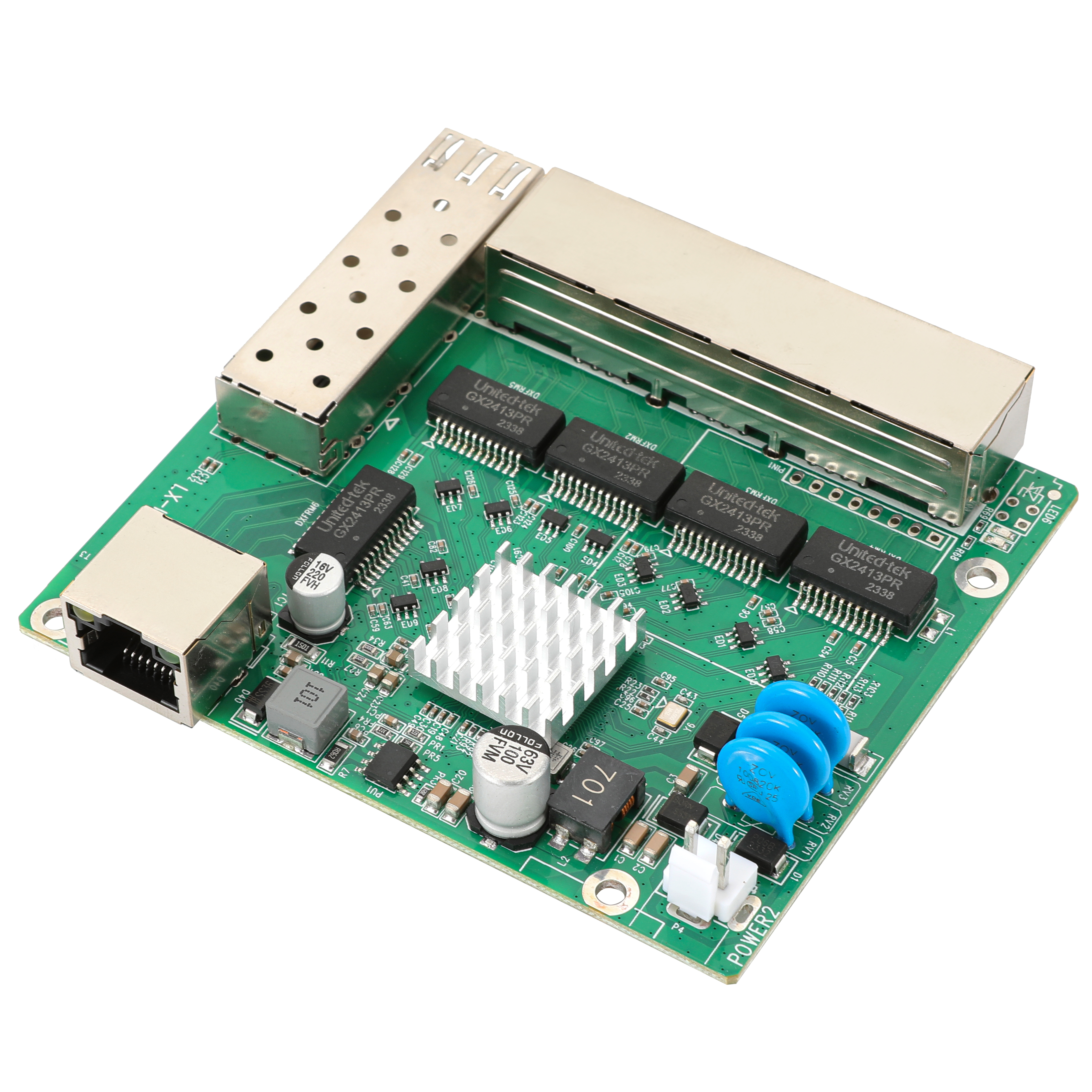 LX-IS601F 纯国产千兆工业级交换机模块 光电复用SFP 48V标准POE供电 满足电磁干扰辐射EMCI定制PCBA主板子 LX-IS601F 纯国产千兆工业级交换机模块 光电复用SFP 48V标准POE供电 满足电磁干扰辐射EMCI定制PCBA主板子